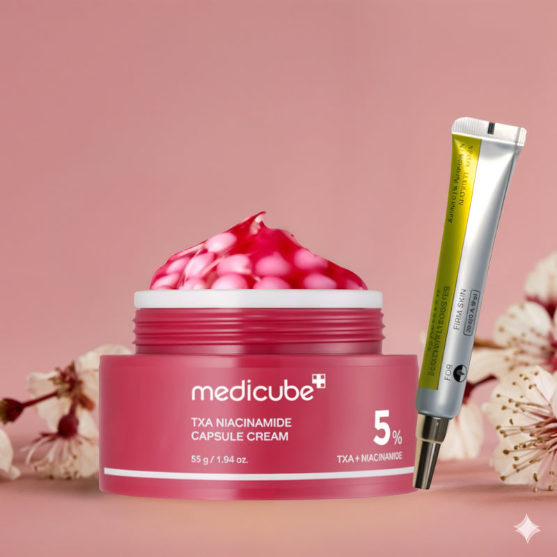Cure KhanCares — Sérum Rétinal et Crème TXA